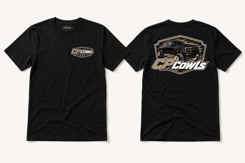CP Cowls Logo T-Shirt — Black